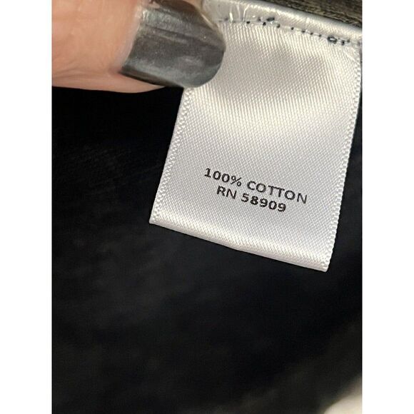 Rowm Henley Shirt Mens Large Blue Cotton Fitted Long Sleeve Pullover. X - Picture 8 of 8